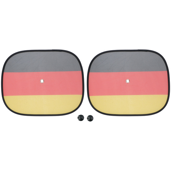 Auto-Sonnenblenden 2er-Set im Deutschland-Design