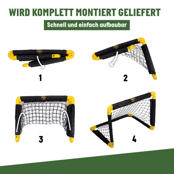 Fußballtor 2er-Set, 55 cm
