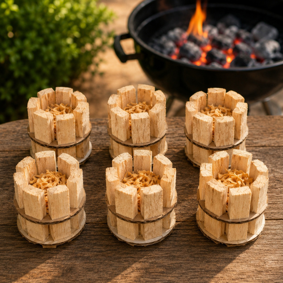 Feueranzünder Holz 6er-Set FSC®