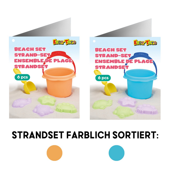 Strandspielzeug Set 6-tlg.