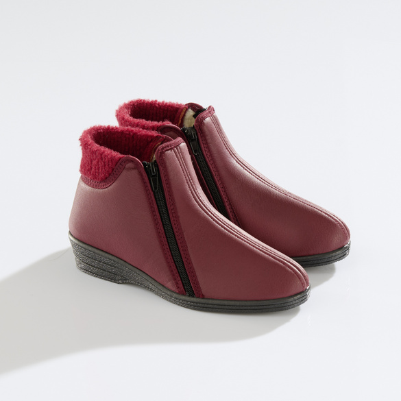 Super-Bequem-Schuh Isa bordeaux