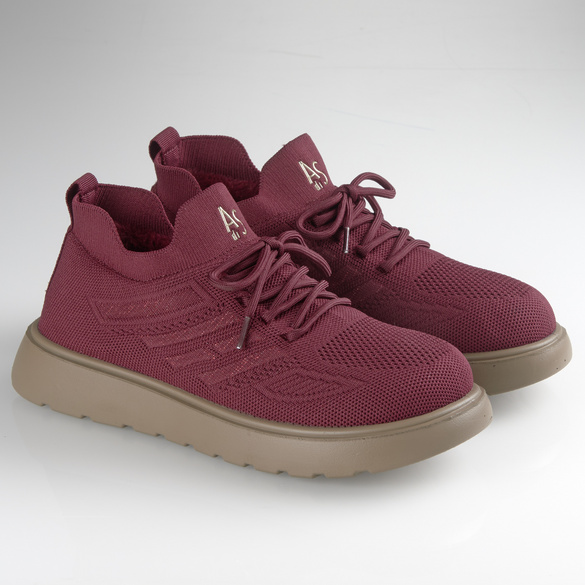 Sneaker Barbara bordeaux Amelie di Santi