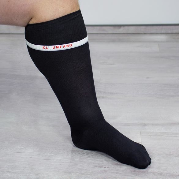 Venoform 2er Stützstrümpfe XXL Doppelpack schwarz