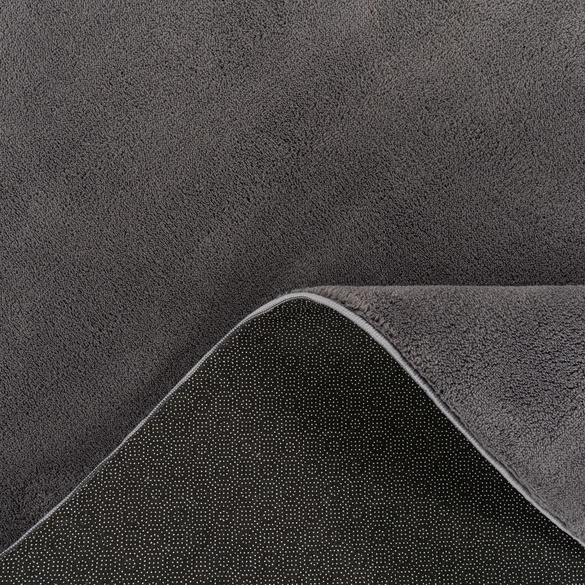 Kurzflor-Teppich CADIZ 630 Anthrazit Rechteckig Paco Home