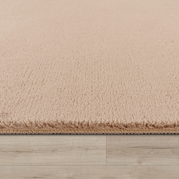 Kurzflor-Teppich CADIZ 630 Beige Rechteckig Paco Home