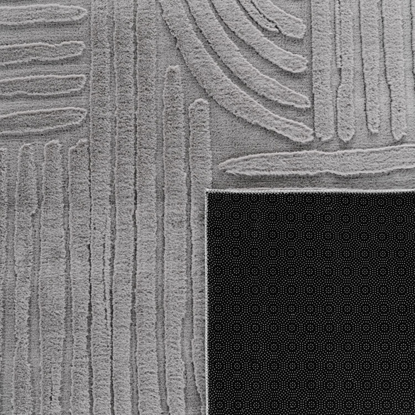 Teppich LELYSTAD 527 Grau Rechteckig Paco Home