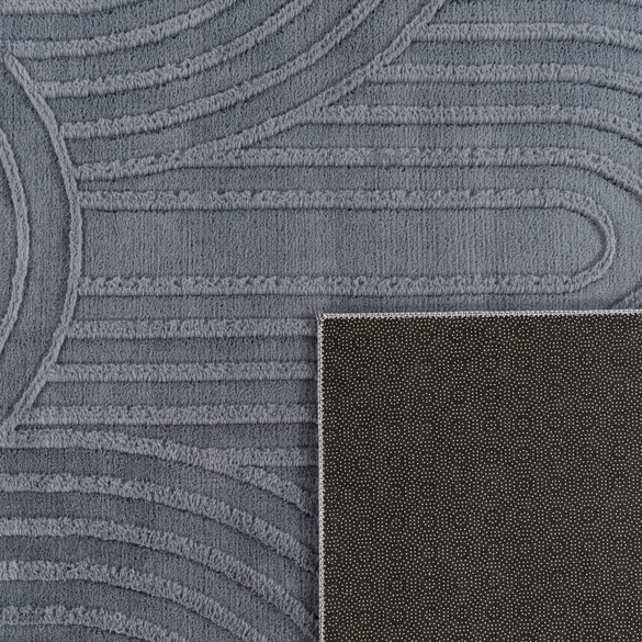 Teppich LELYSTAD 524 Anthrazit Rechteckig Paco Home