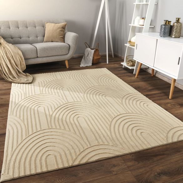 Teppich LELYSTAD 524 Beige Rechteckig Paco Home