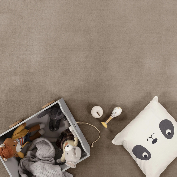Kurzflor-Teppich TATAMI 475 Beige Rechteckig Paco Home