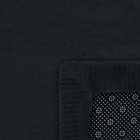 Kurzflor-Teppich TATAMI 475 Schwarz Rechteckig Paco Home