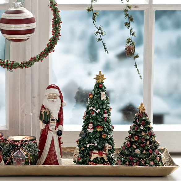 Weihnachtsbaum-Spieluhr aus Poly