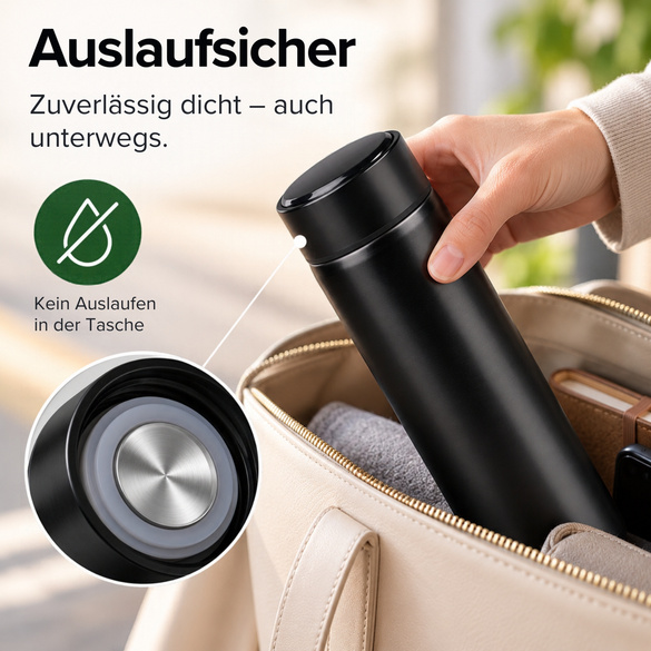 Digitale Thermoflasche Alpina