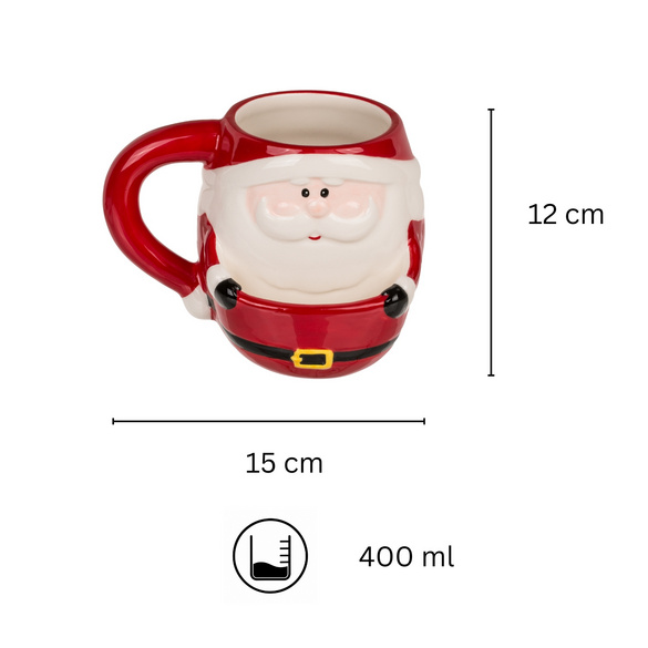 Kaffeebecher "Weihnachten" mit Keksfach
