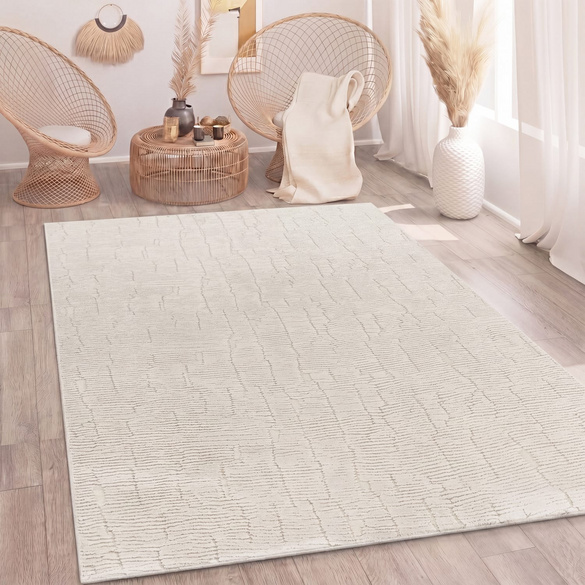 Paco Home Teppich TOKIO 475 Creme