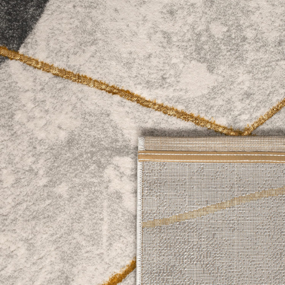 Kurzflor Teppich Tuana 217 Grau Paco Home