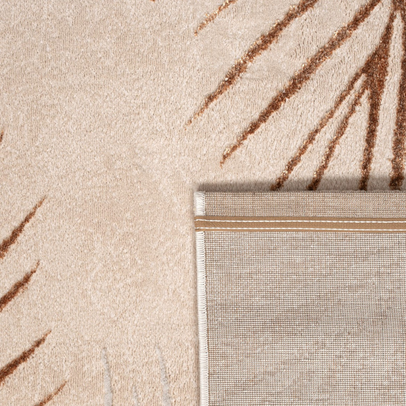 Kurzflor Teppich Tuana 218 Beige Paco Home
