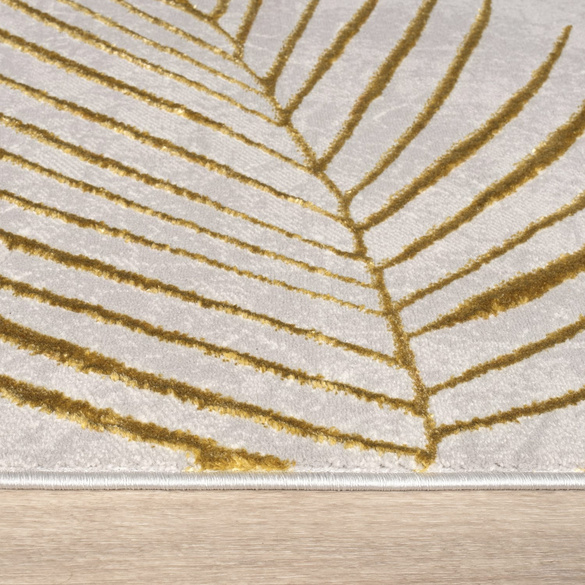 Kurzflor Teppich Tuana 218 Gold Paco Home