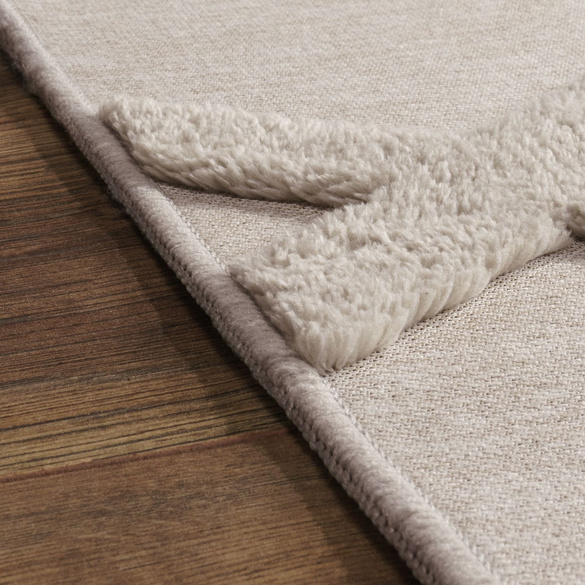 Kurzflor Teppich Utrecht 642 Creme Paco Home