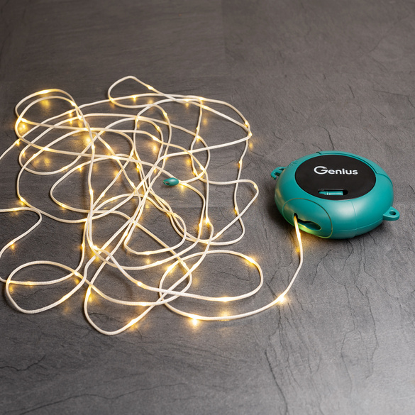LED-Lichterkette ein- & ausziehbar Genius