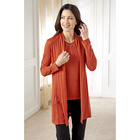 Cardigan mit Strass rot Amélie di Santi