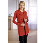 Cardigan mit Strass rot Amélie di Santi