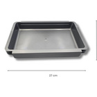 Panierschalen Set 3-tlg. silber