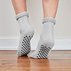 Stopper-Socken grau