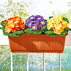 Künstliche Balkonpflanzen "Frühling", 3er-Set