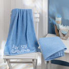 Handtuch "Für SIE" blau Casa Bonita