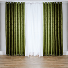 Vorhang dunkelgrün Casa Bonita, 140 x 230 cm