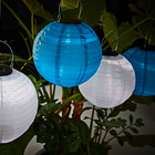 LED Solar-Lampion, weiß