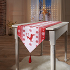 Tischläufer Rentier rot, 40 x 140 cm