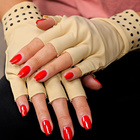 Arthritis Kompressions-Handschuhe, fingerlos, magnetisch