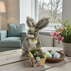 Osterdeko Hase mit Schubkarre "Strubbel" Eldo