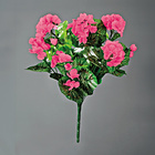 Künstlicher Geranien-Strauß, pink Gainsborough