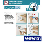 WENKO Vacuum-Loc® Wandregal 2 Etagen, Befestigen ohne bohren