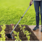 Maximex Gartenpflug inkl. Teleskopstiel, rückenschonender Pflug mit ausziehbarem Teleskopstiel