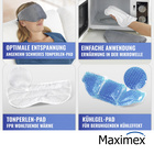 Maximex Multifunktions-Augenmaske 3in1, mit Kühl- und Wärmefunktion