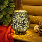 Windlicht mit LED-Lichterkette Eldo