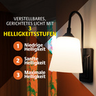 Wandlampe kabellos mit Fernbedienung Eldo