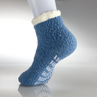 Stopper-Socken grau-weiß-blau 3er-Set