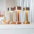 Tischlampe Designer-Stil goldfarben Eldo