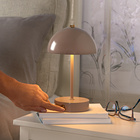 Touch-Lampe grau Eldo