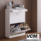 VCM Schuhschrank "Sipos M" Weiß