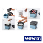 WENKO Raumentfeuchter Cube Blau 1000 g, Luftentfeuchter