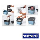 WENKO Raumentfeuchter Cube Grau 1000 g, Luftentfeuchter