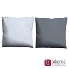 biberna Mako-Satin Bettwäsche PUNKTE - MIX & MATCH   blau, 155x220 cm + 80x80 cm