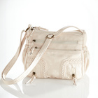 Schultertasche "Jeans" beige