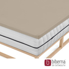 biberna Jersey-Elastic-Topper-Spannbetttuch basalt, 1x 140x200 cm - 160x220 cm