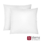 biberna Feinjersey-Kopfkissenbezug Doppelpack weiss, 2x 80x80 cm